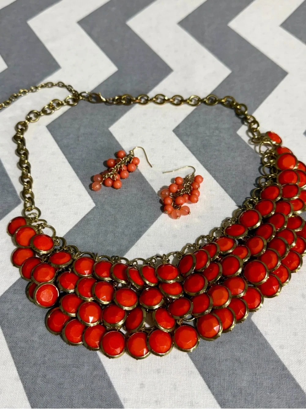 Orange Statement Set - Picture 2 of 8